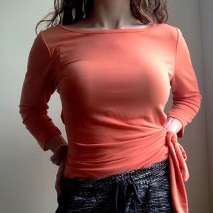 Orange Blouse